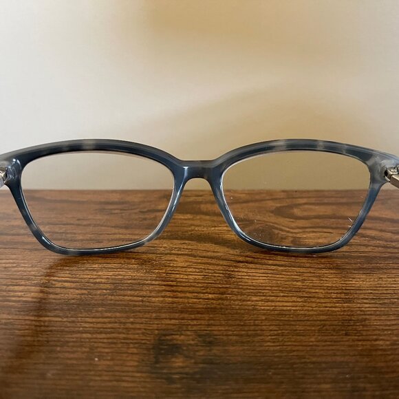 Foster Grant Design Optics Gray Black Marble Eyeglass Frames Only 53-15-140 mm - Picture 4 of 8